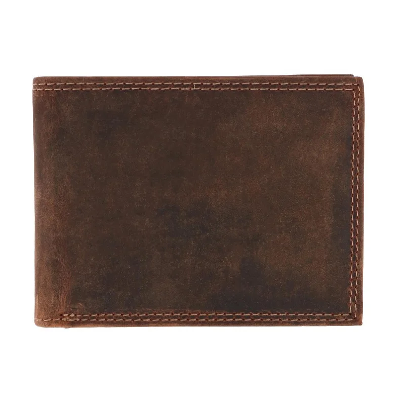 Men's Leather RFID Bifold Wallet