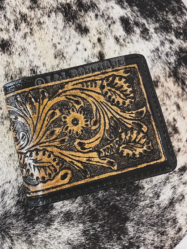 Peer Tooled Mens Wallet