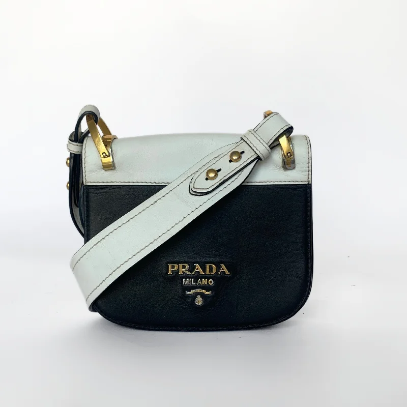 Prada Pochette Shoulder Bag Leather