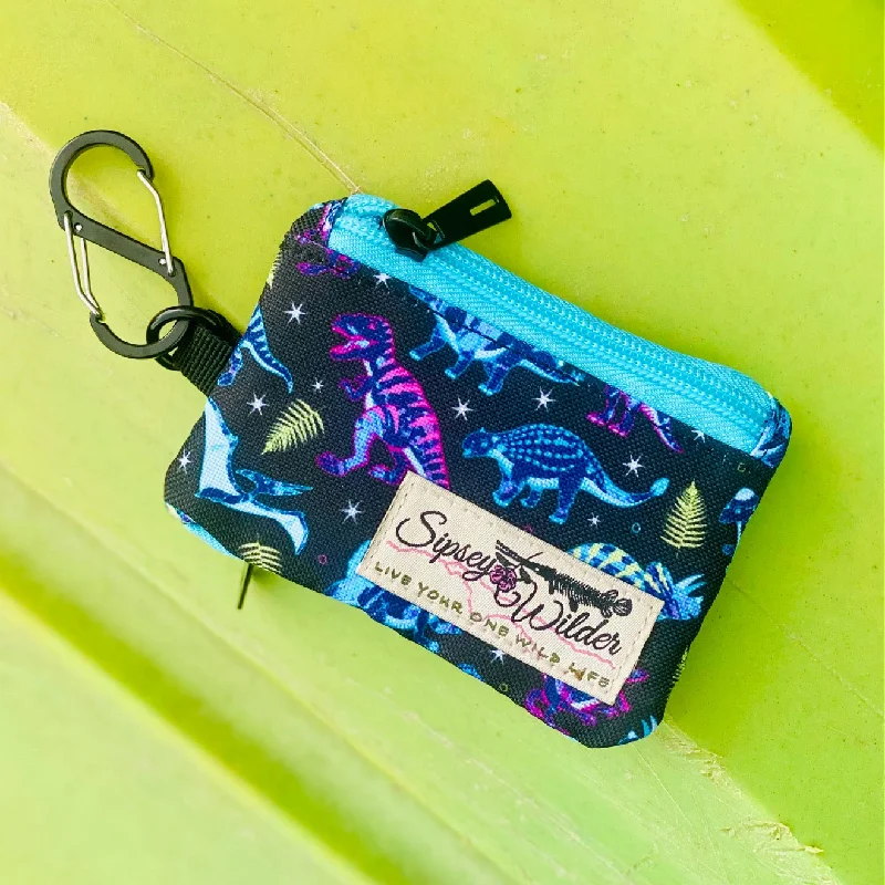 Cosmic Dinos Clip Wallet