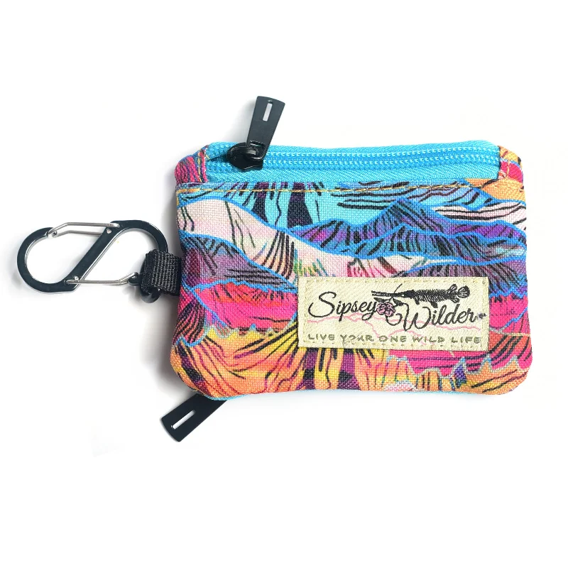 Rainbow Ridge Clip Wallet