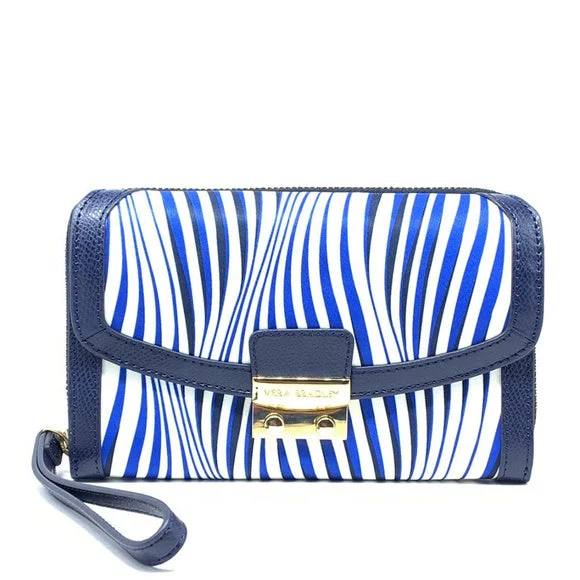 Vera Bradley Ultimate Wristlet Wavy Stripe