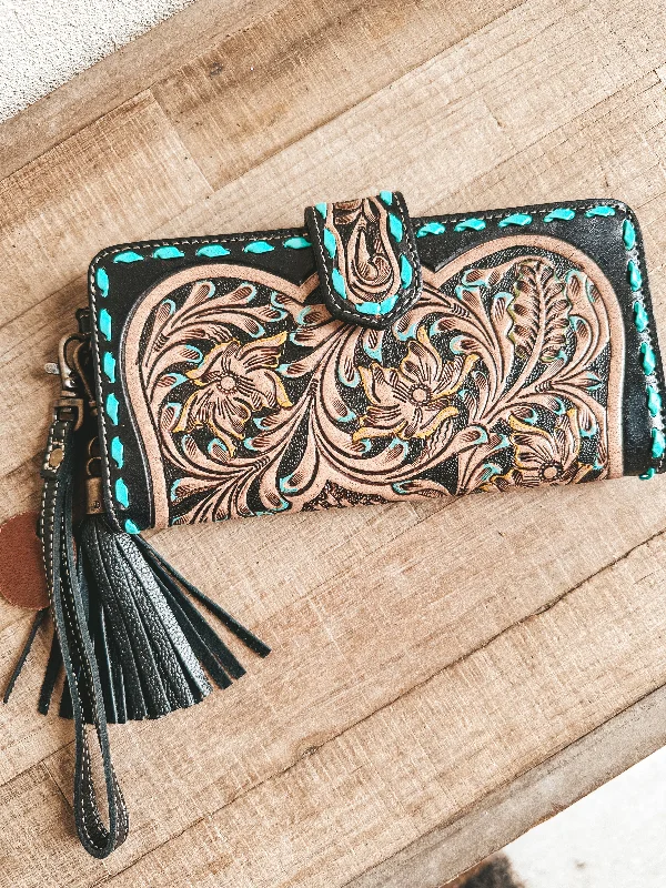 Western Swing Leather Wallet