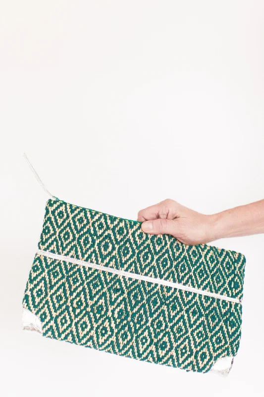 Woven Clutch, Rain